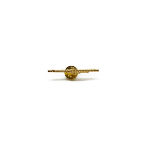G´MUSICAL gold flute pin